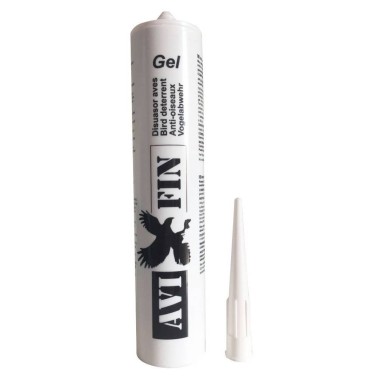 Avifin - Gel Anti-Perchoir pour Oiseaux - Gel Répulsif pour Pigeons
