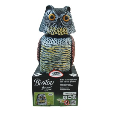 Épouvantail Hibou à Tête Rotative - Biotop B2400 Chouette Épouvantail